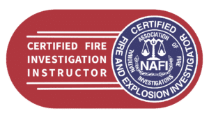 CFII - Certified Fire Investigator Instructor - NAFI