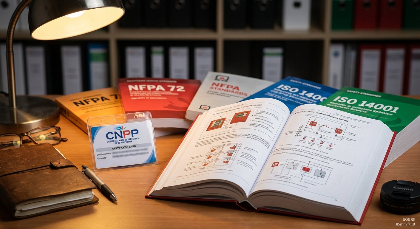 Certification CNPP et documents de qualification en sécurité incendie