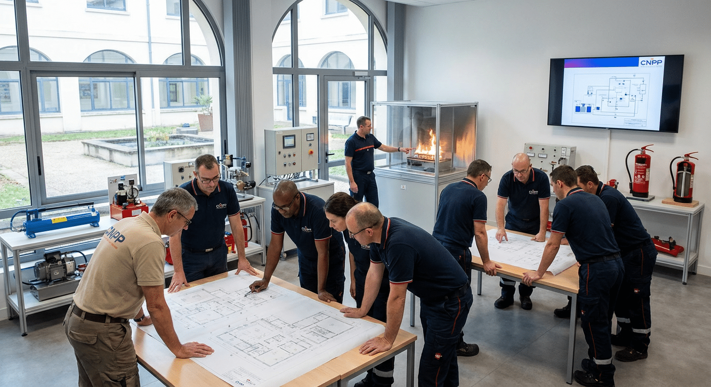 Cycle technique incendie CNPP - formation Fire Forensic