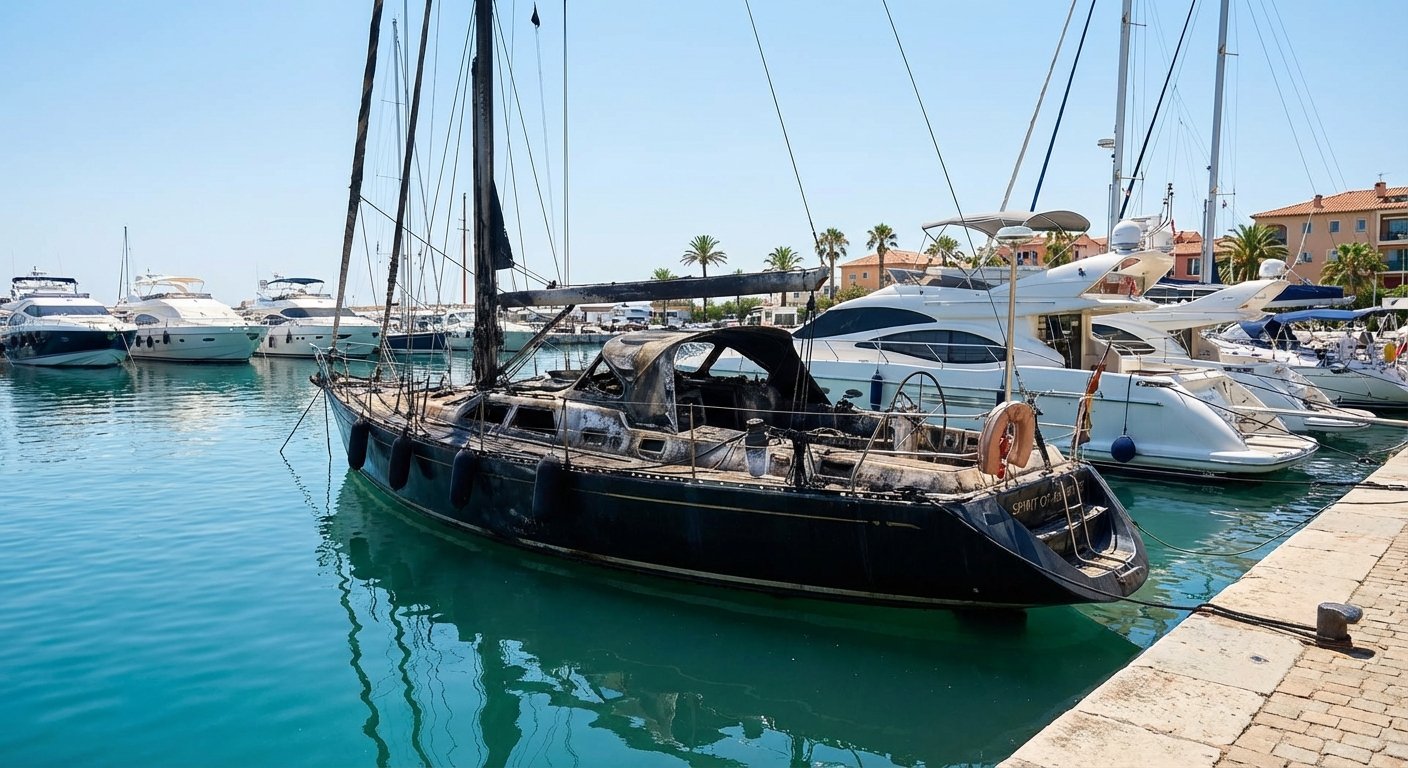 Expertise bateau plaisance - sinistre maritime Fire Forensic