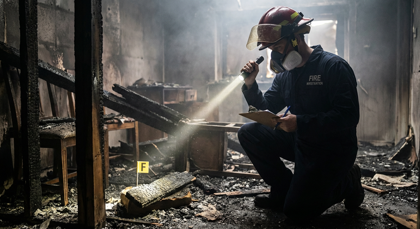 Expertise incendie habitation - investigation Fire Forensic