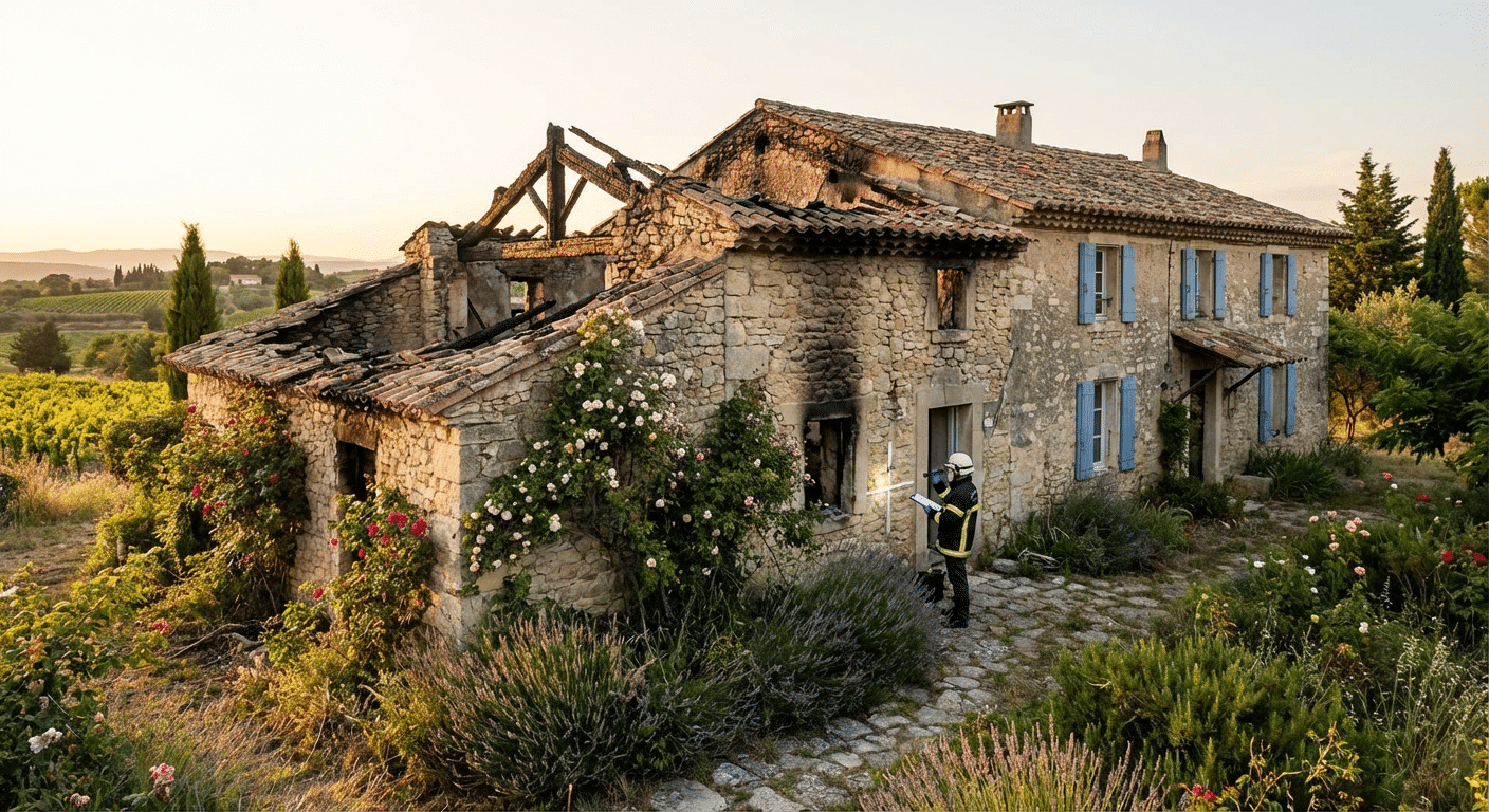 Expertise incendie residence secondaire