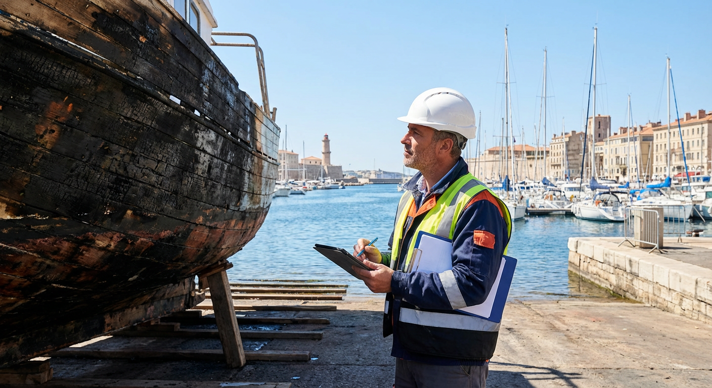 Expertise maritime Mediterranee - Fire Forensic