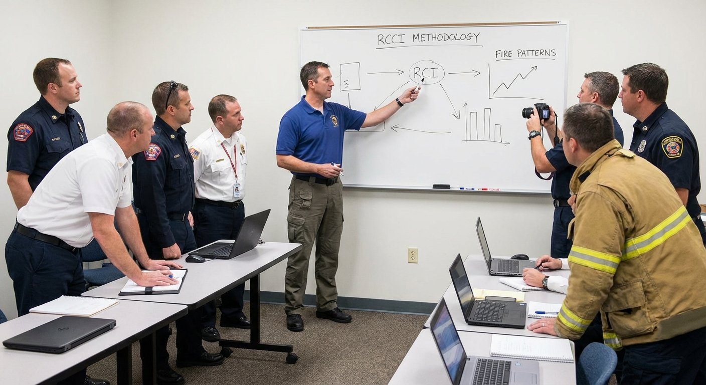 Formation investigation incendie : cours theorique RCCI