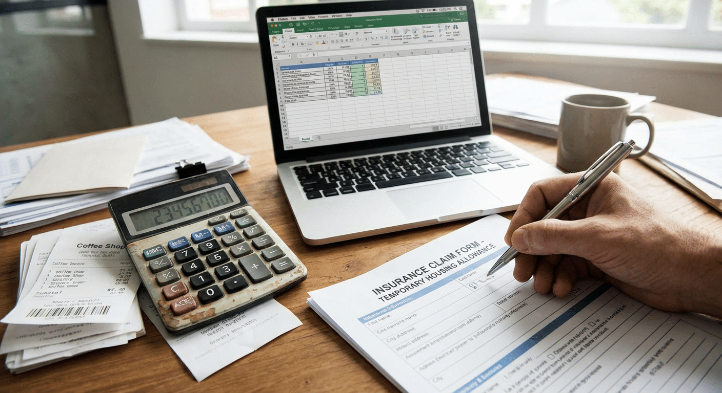 Formulaire d indemnisation pour hebergement temporaire apres sinistre