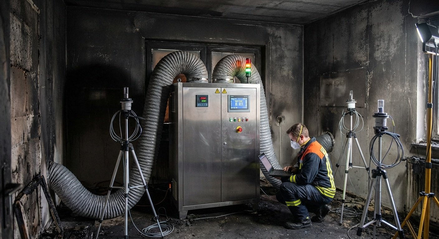 Générateur d'ozone professionnel pour traitement des odeurs