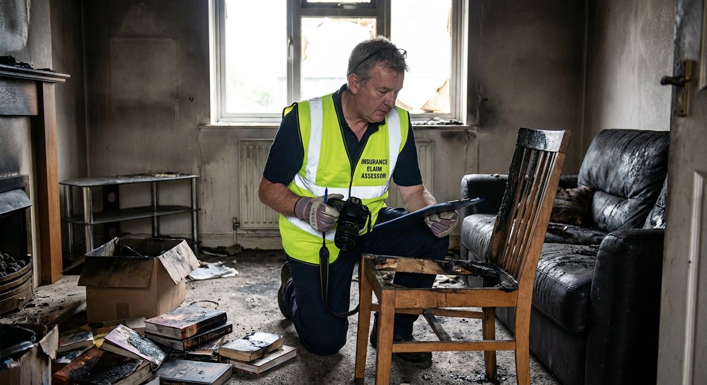 Inventaire biens apres incendie - Fire Forensic