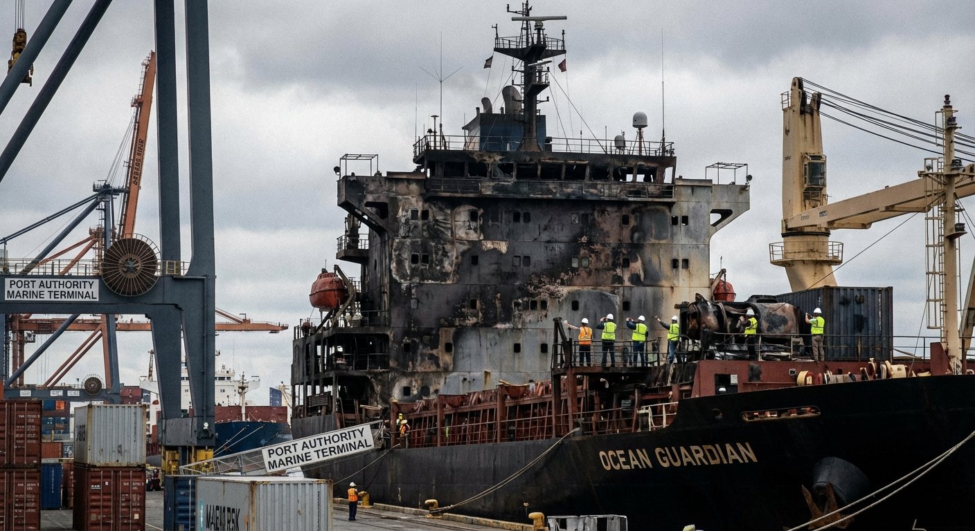 Investigation incendie navire - expertise Fire Forensic